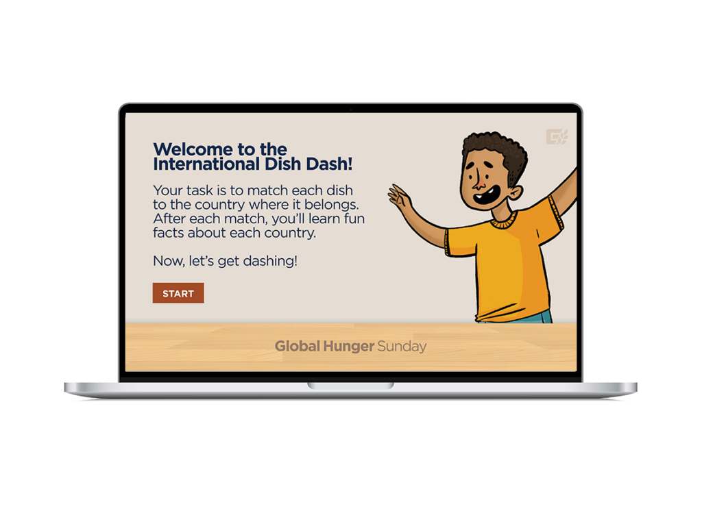 Dish Dash Food Matching Game (PowerPoint Format)